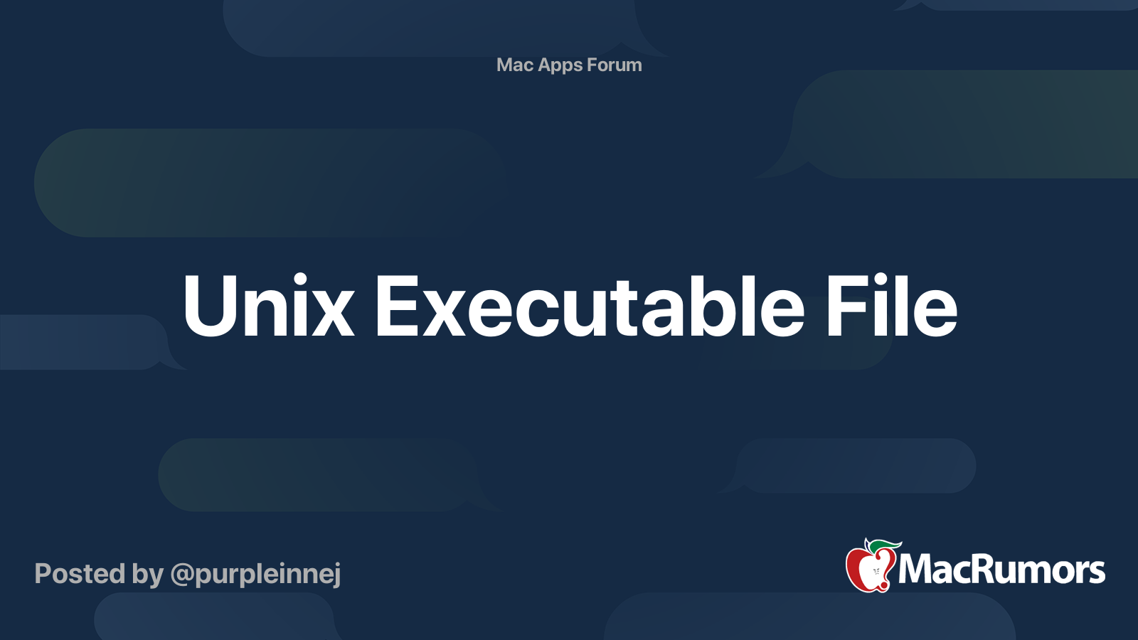 How To Open Convert Run Create Unix Executable File On Mac