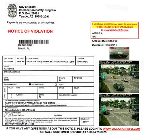 How To Pay Traffic Violation Ticket Online I Red Light Camera Speeding