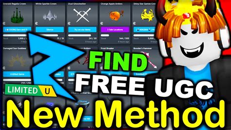 How To Quickly Find All Free Ugc Limited Events Win Prizes Roblox