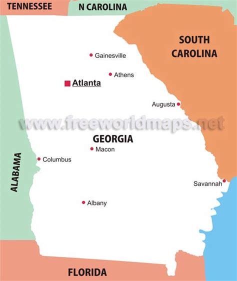 How To Read A Georgia Map? Easy Directions