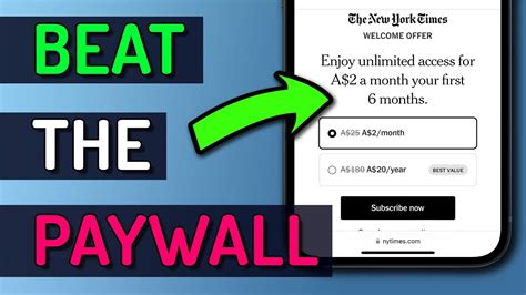 How To Read Articles Behind A Paywall For Free Youtube