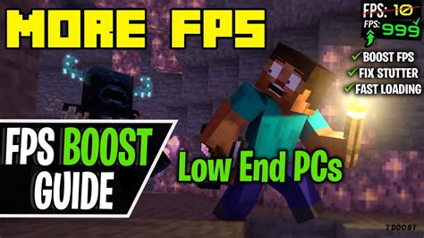 How To Reduce Lag And Boost Fps In Minecraft. 100% Fps Boost And Lag ...