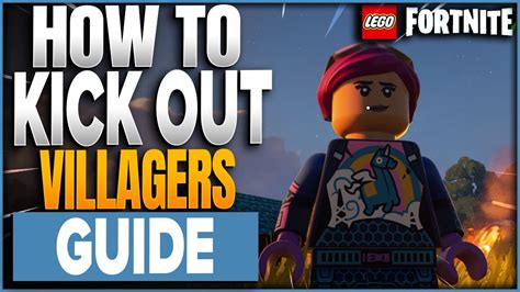 How To Remove Villagers From Villages In Lego Fortnite Youtube