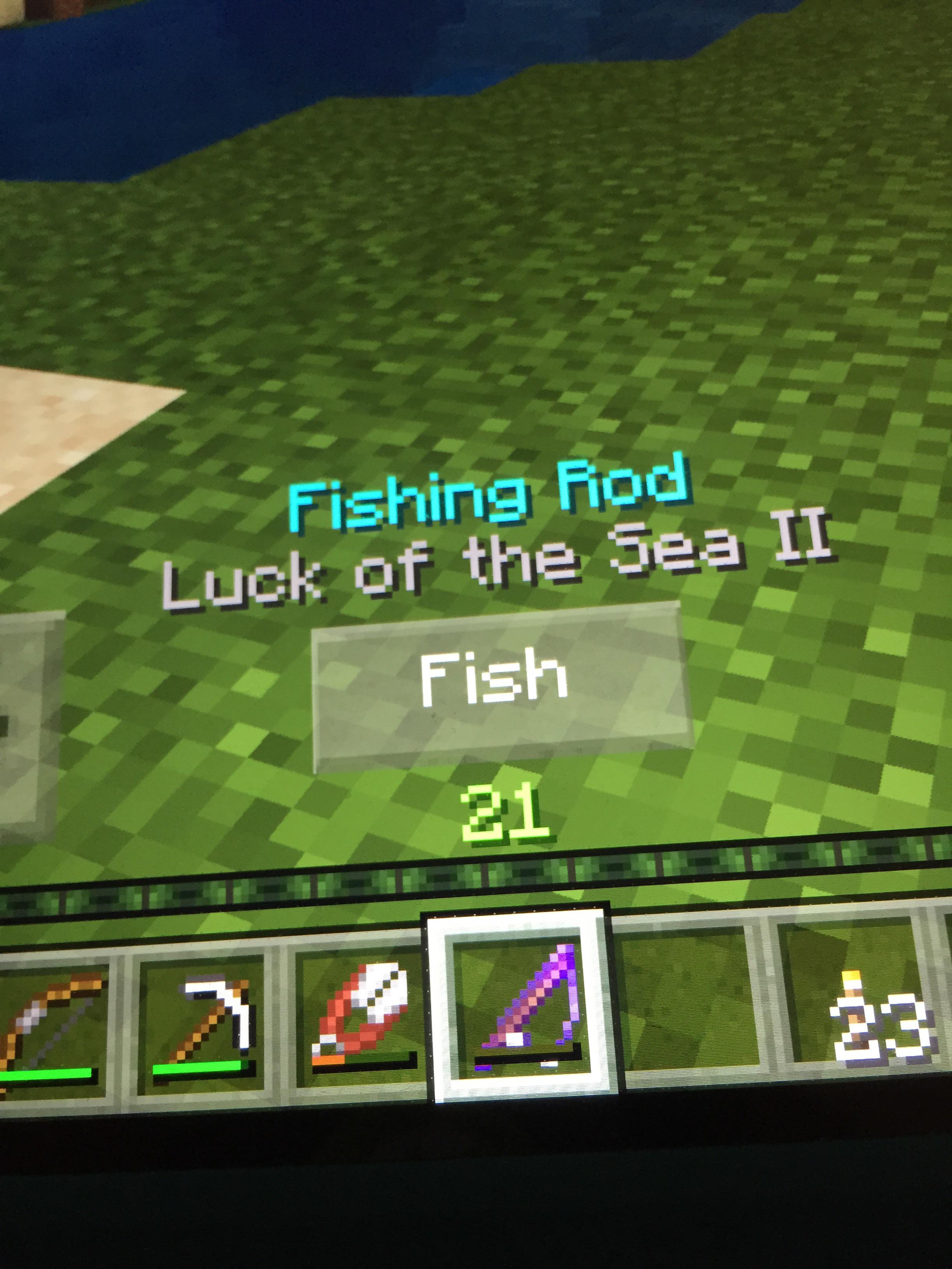 How To Repair A Fishing Rod Minecraft Fishhuntgear