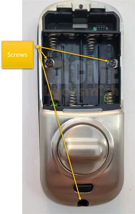 How To Reset A Yale Lock Keypad Lock Reset Steps