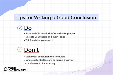 How To Right A Conclusion