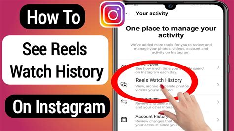 How To See Instagram Reels Watch History Youtube