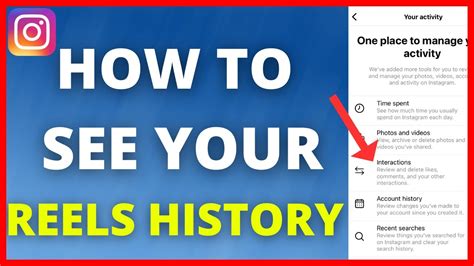 How To See Reels History On Instagram Update 2024 Youtube