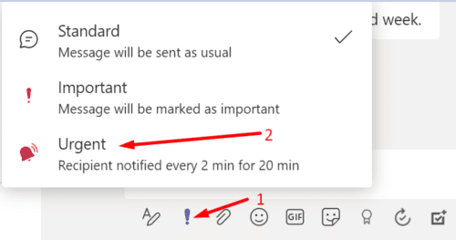 How To Send Urgent Messages In Microsoft Teams With Pictures