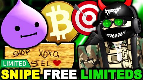 How To Snipe Free Ugc Limiteds Roblox Ugc Limited U S Guide Youtube