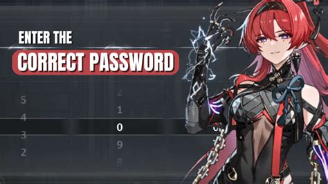 How To Solve Enter The Correct Password In Wuthering Waves Yinlin