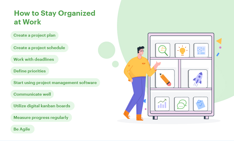 How To Stay Organized At Work 9 Easy Tips For Managers