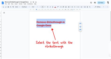 How To Strikethrough On Google Docs A Step By Step Guide