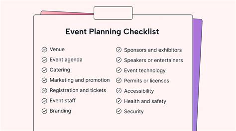 How To Successfully Plan And Organize An Event Pdf