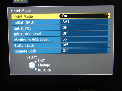 How To Switch A Panasonic Tv To Av Using Tv Hotel Mode Turbofuture