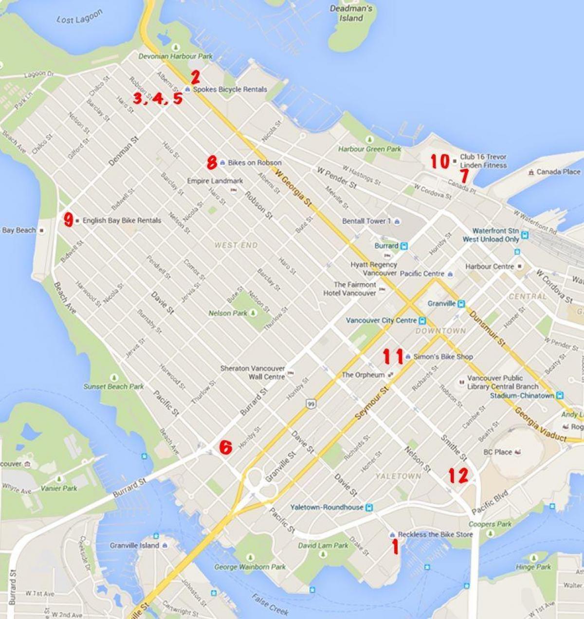 How To Use Vancouver Cycling Map? Safe Paths