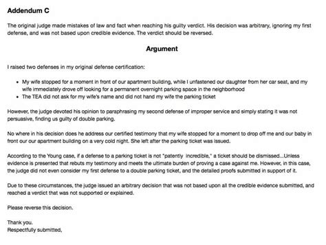 How To Win A Double Parking Ticket Appeal