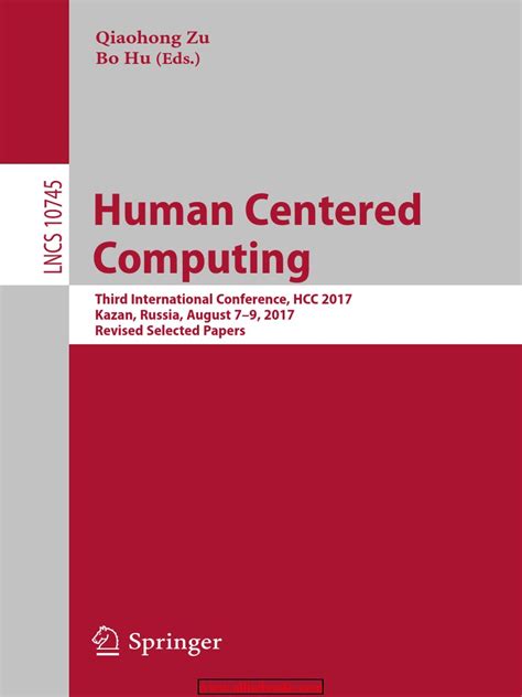 Human Centered Computing Pdf