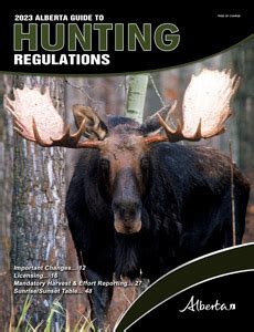 Hunting Laws Alberta