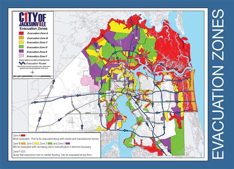 Hurricane Matthew Evacuation Zones Primary Evacuation Routes Rip