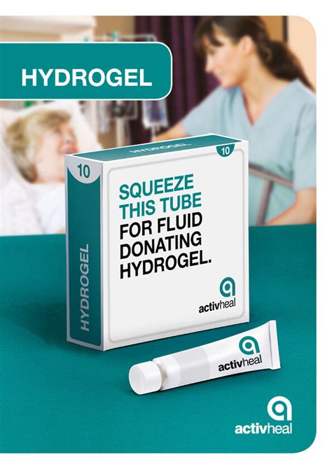 Hydrogel Dressing Wound Care Range Activheal Hydrogel