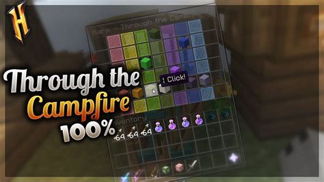 Hypixel Skyblock | Through The Campfire 100% - Youtube