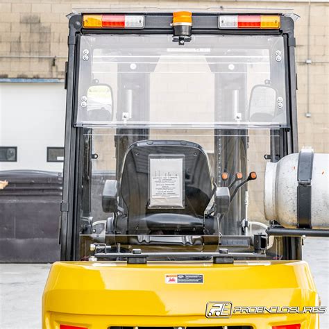 Hyster Yale Forklift Rear Windshield Proenclosures