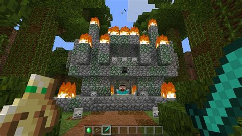 I Found A Way To Get Inside Of A Jungle Temple Minecraft Pe Jungle