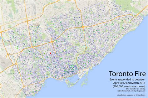 I Ve Been Collecting Data About Toronto Fire Incidents For 3 Years