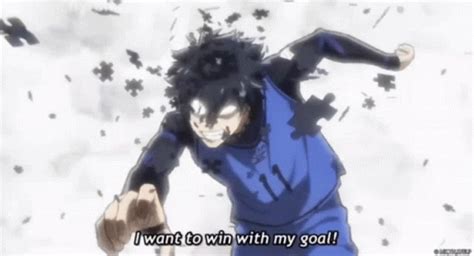 I Want To Win With My Own Goal Isagi Gif I Want To Win With My Own