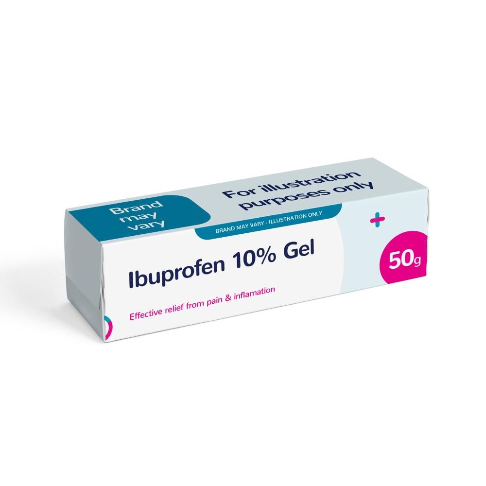 Ibuprofen Gel 10: Soothes Sore Muscles