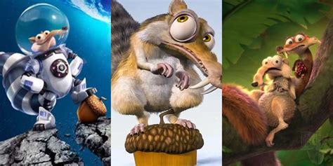 Ice Age 10 Funniest Scrat Moments In The Film Series Ranked