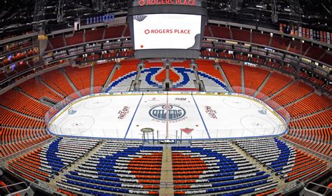 Ice Hockey Hockey Rink Edmonton Alberta Edmonton Oilers National