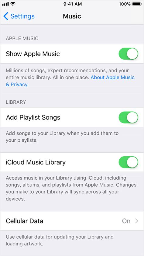 Icloud Music Library