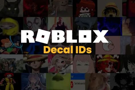 Id Decals For Roblox