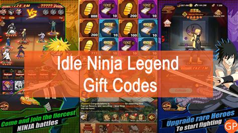 Idle Ninja Legend Codes November 2023 Free Rewards Gamepretty