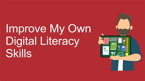 Improve My Own Digital Literacy Skills Elc Digilearn