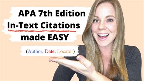 In Text Citation Apa 7 Made Easy Neh Institute Hub