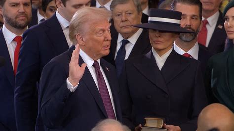 Inauguration Day 2025 Donald Trump Jd Vance Sworn In