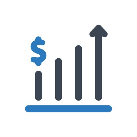 Increase Revenue Business Profit Increase Sales Graph Vector