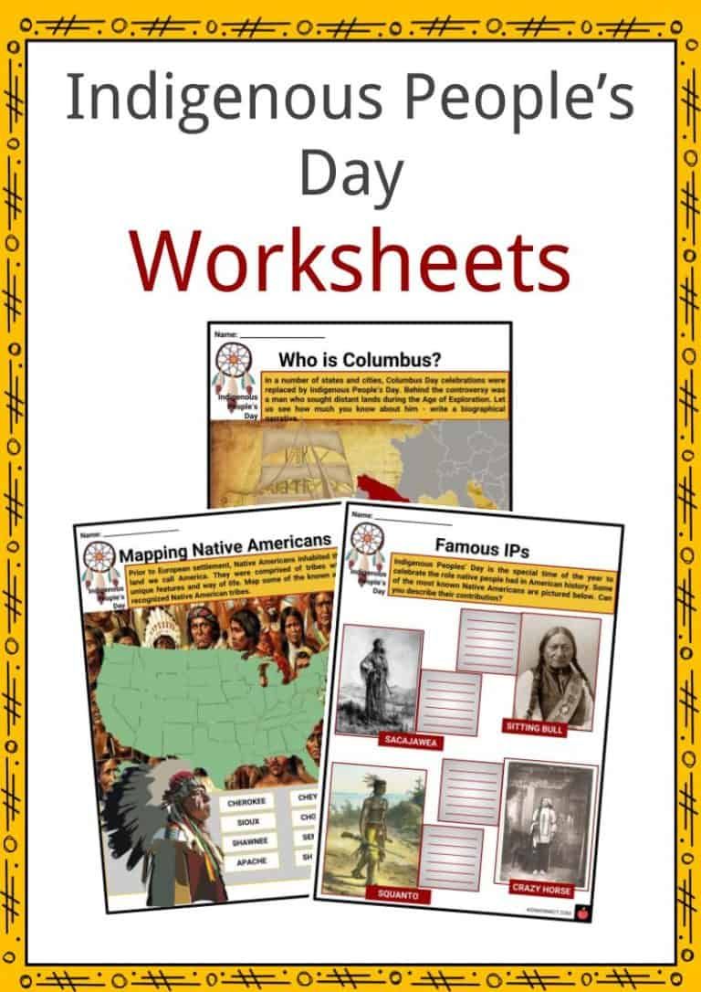 Indigenous People S Day Facts Worksheets Cultural Impact Significance