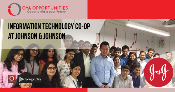 Information Technology Co Op At Johnson Amp Johnson Oya Opportunities