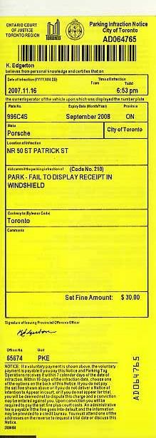 Ing Toronto Parking Authority Rennlist Porsche Discussion Forums