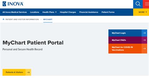 Inova Mychart Patient Portal Login Mychart Inova Org