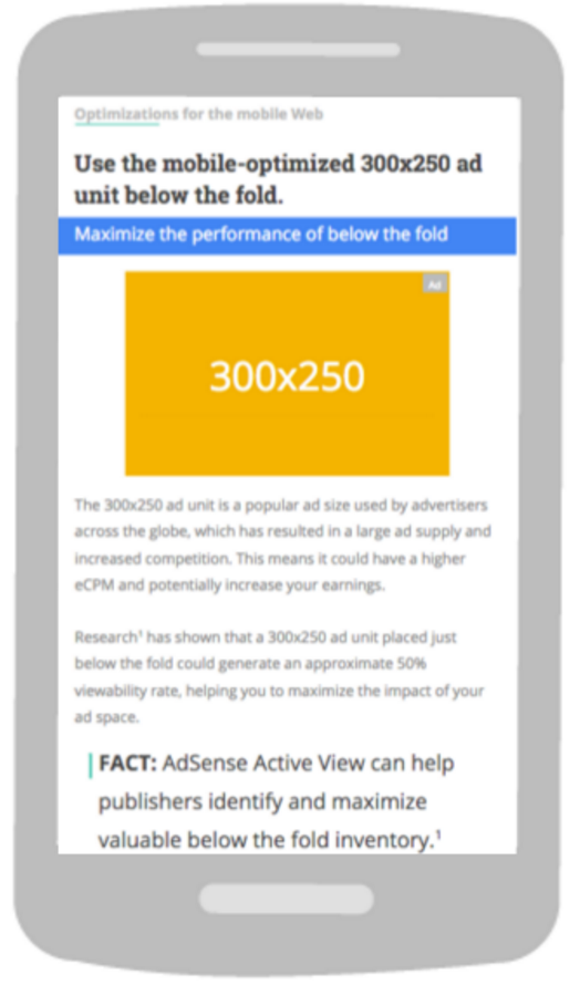 Inside Adsense Boost Your Mobile Performance With The Right Ad Sizes