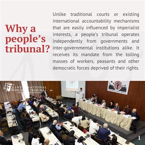 International People's Tribunal: Seek Justice Globally