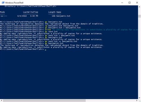 Introducci N A La L Nea De Comandos De Windows Con Powershell