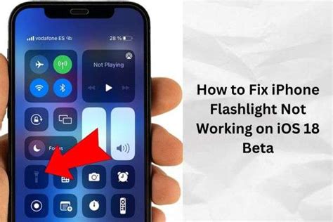 Iphone Flashlight: Easy Troubleshooting Solutions