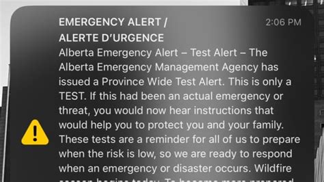 Is Alberta Glitching Province S Emergency Alert System Sends