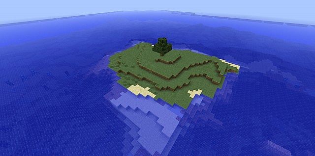 Island Survival Seed Minecraft Map